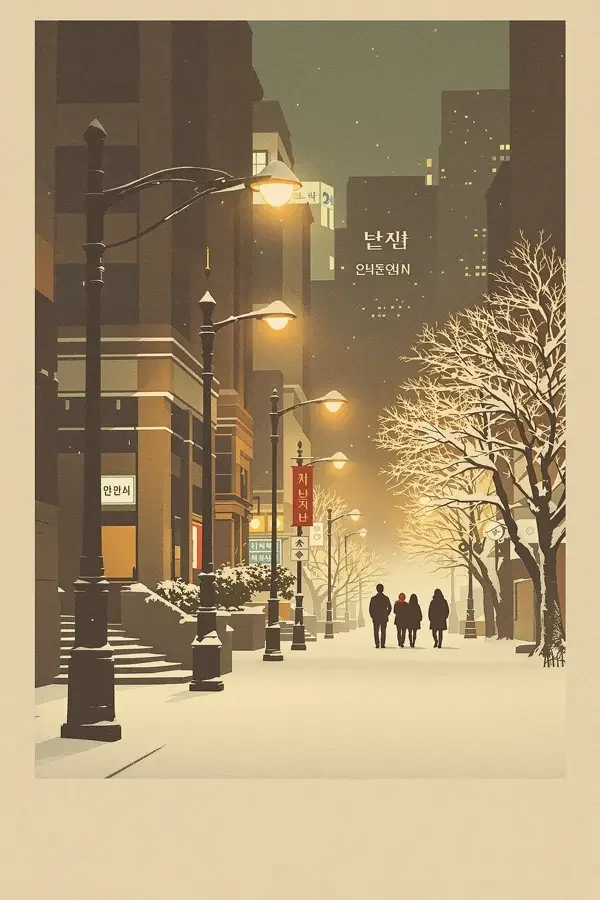 首尔的雪 - 秋霞电影网 首尔的雪 电影海报